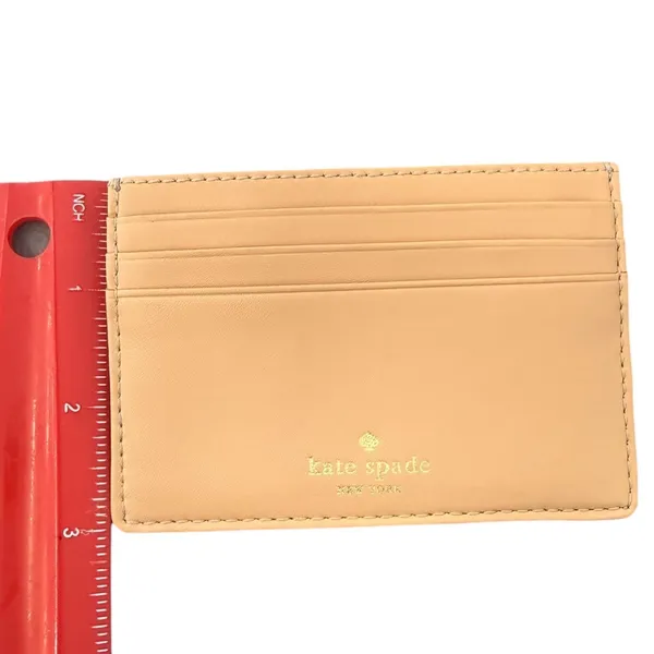 Kate Spade Hot Pink Wellesley Graham Leather Credit Card Wallet - Image 4