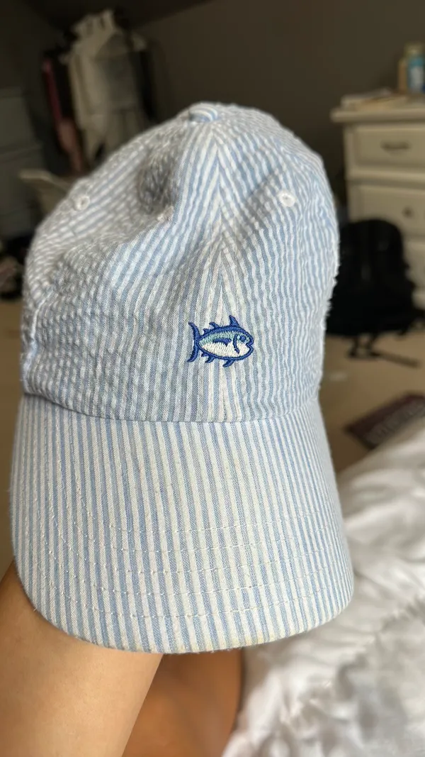 Southern Tide Seersucker Hat - Image 4
