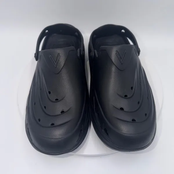 Vionic Wave RX Clogs Black Orthotic Slip On Shoes Womens 12 Mens 10 - Image 3