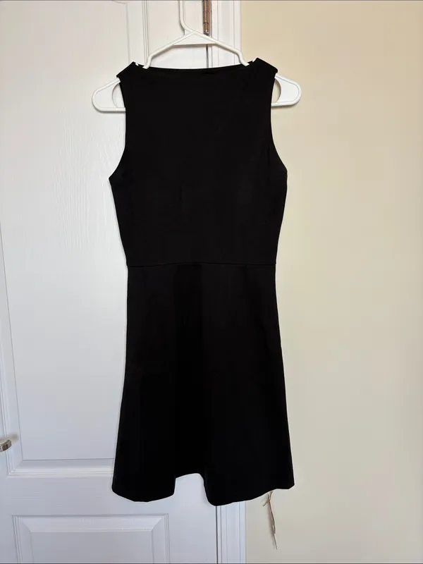 NWT OGL Ponte Classy Boatneck Fit-and-Flare Mini Bra Dress small - Image 2