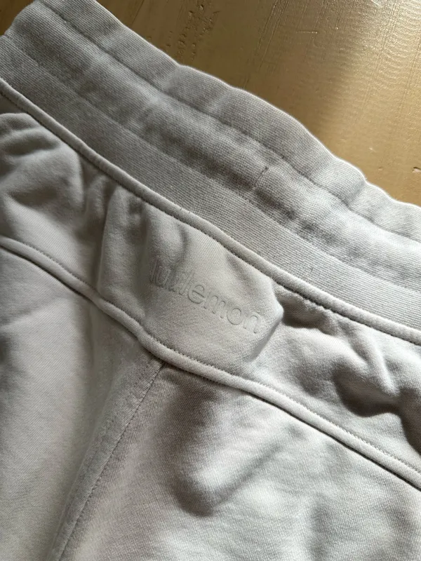 Lululemon Relaxed Fit French Terry Jogger White Opal 6 - Image 3