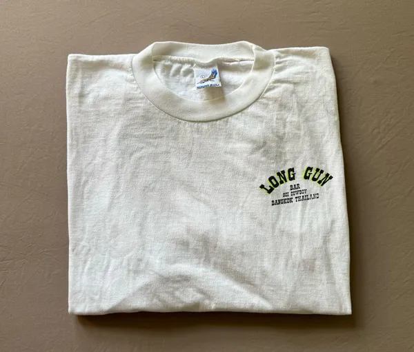 Vintage “Long Gun Bar” Thailand Graphic Tee - Image 2
