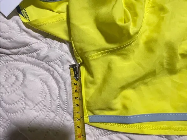 Under Armour Women's Neon Lime Training Shorts with Gray Reflective Trim‎ - Image 11