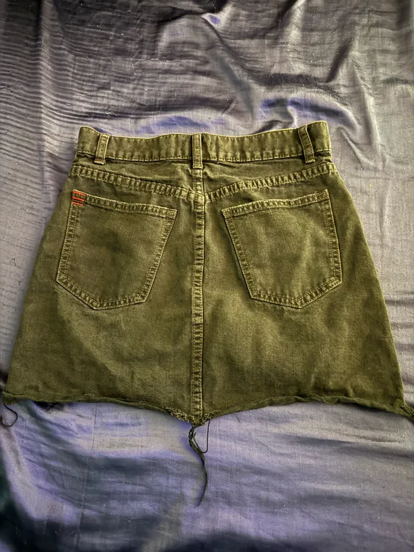 Urban Outfitters Skirt Denim Black BDG - Image 3