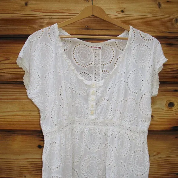 Johnny Was White Top Blouse - Image 3