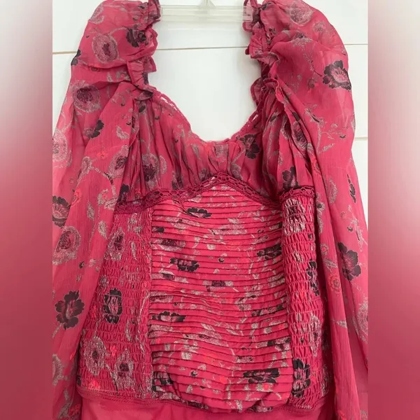 NWOT free people Brunch Date Bodysuit - Image 6