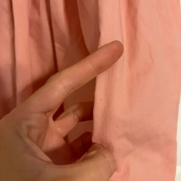 Abercrombie Pale Pink Puff Sleeve Mini Dress - Image 6