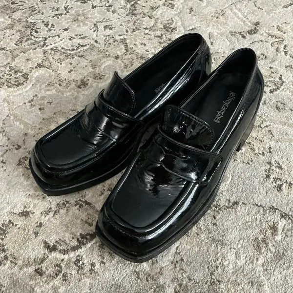 Jeffrey Campbell Dressy Patent Leather Loafers🖤🖤 - Image 10
