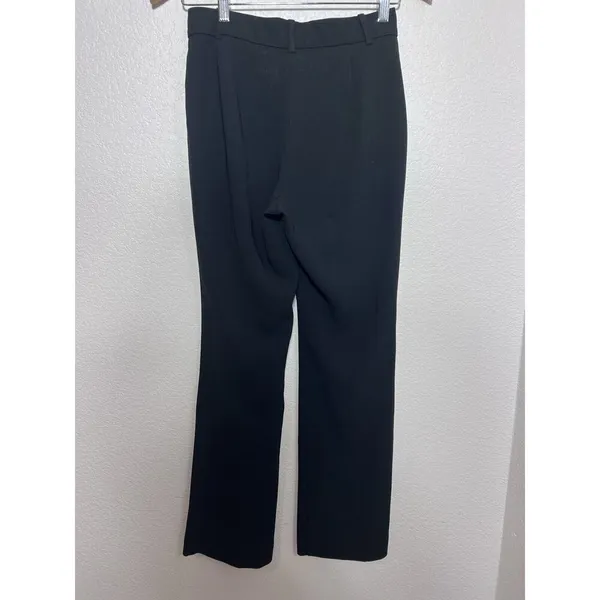 ARITZIA Babaton Pants Women Sz 6 Black Straight Office Career Classic - Image 7