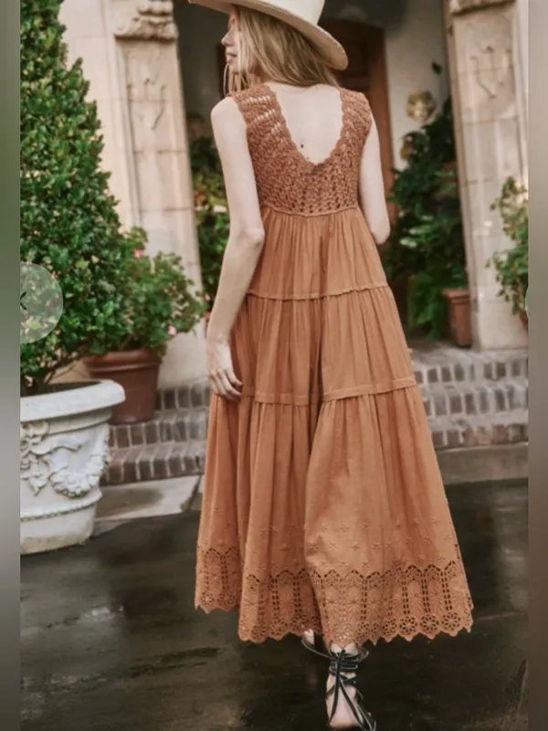 The Great - The Soleil Dress in Canyon. - Image 3