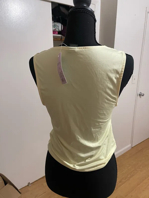 Top blouse Yellow - Image 2