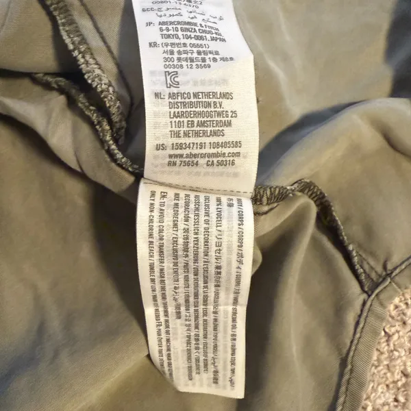 Abercrombie & Fitch Khaki Utility Jacket - Image 6