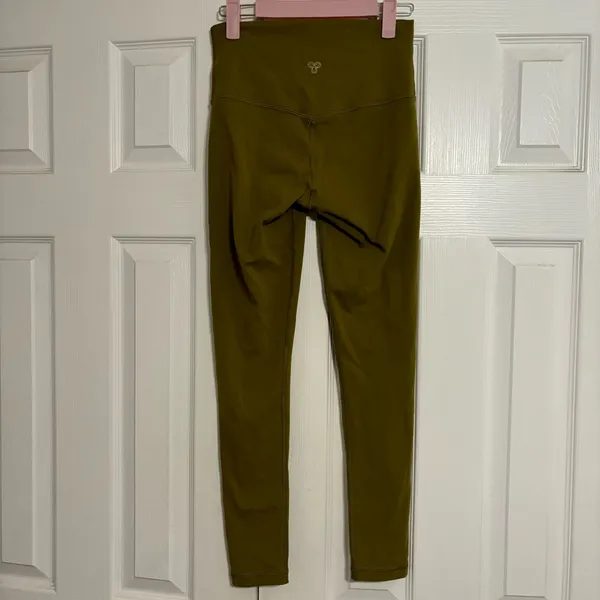 Aritzia TNAction Green / Brown Leggings - Image 3