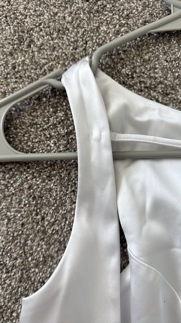 Abercrombie Mini White Dress - Image 2