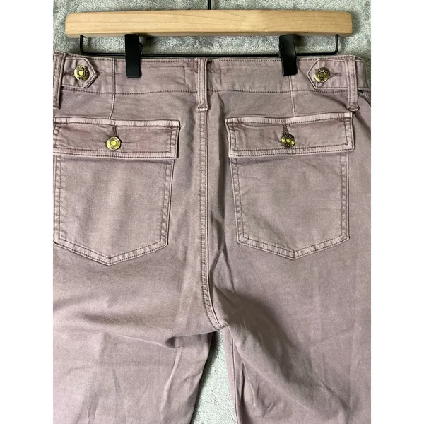 Pistola Mara Straight‎ Leg Capri Pants Light Purple High Rise Size 30 New - Image 4