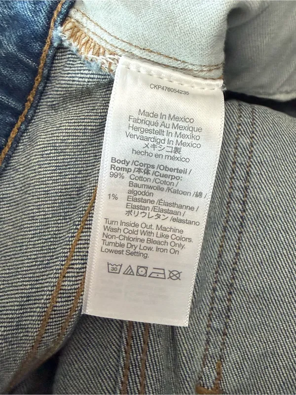 NWT Madewell The Perfect Vintage Jean Size 31 Kepler Wash - Image 10