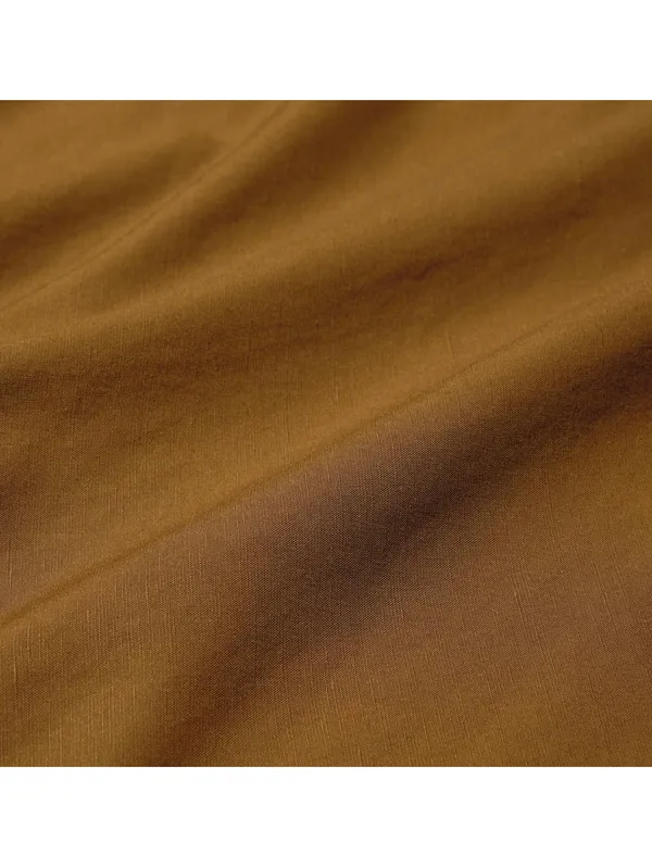 Uniqlo Linen Blend Midi Skirt | Short NWT Brown XXL - Image 5