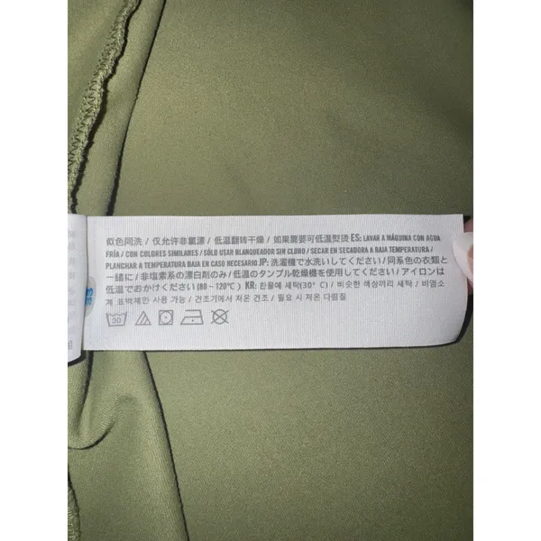 Abercrombie‎ & Fitch Soft A&F Collection Olive Green Sleeveless Bodysuit Small - Image 5
