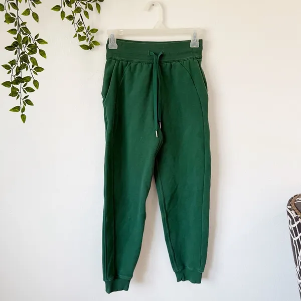 Lululemon Scuba High-Rise Jogger Everglade Green Sz 0 - Image 2