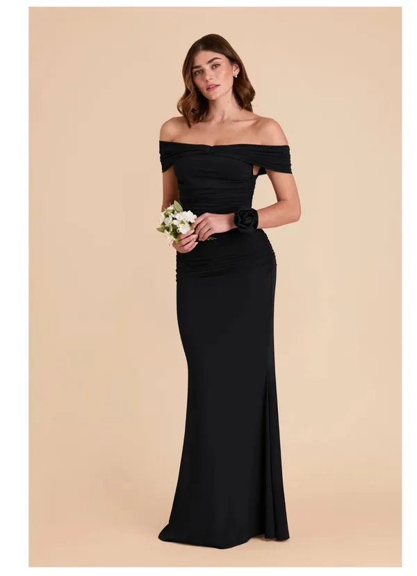 Birdy Grey black bridesmaid dress - Image 2