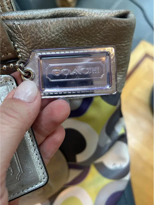 COACH Julia Op Art Signature Tote 14970 - Image 5