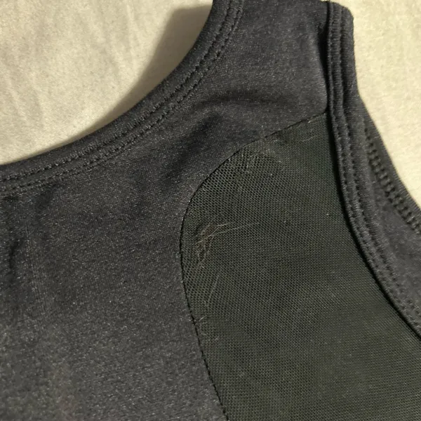 Gymshark Black Sports Bra Size M - Image 3