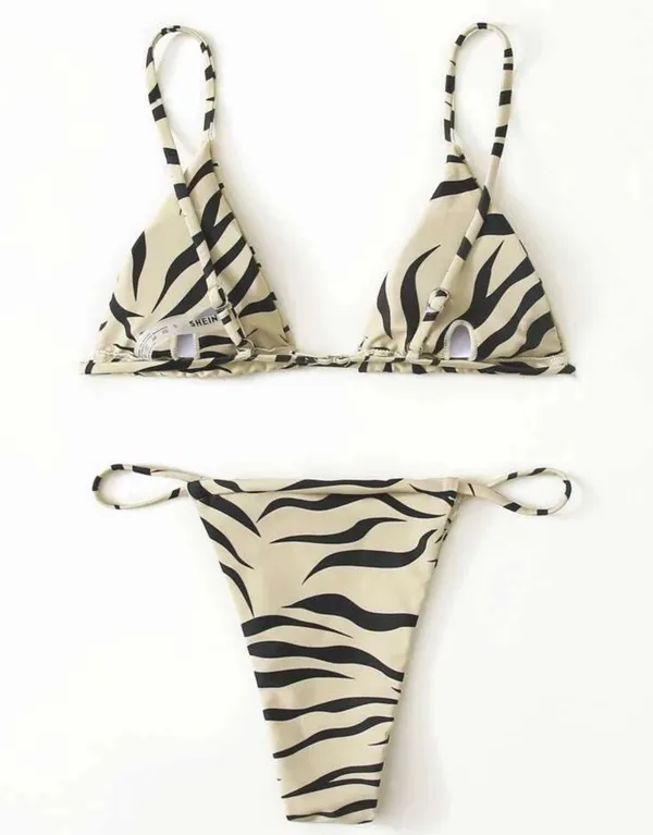 Zebra Print Bikini Multiple - Image 2