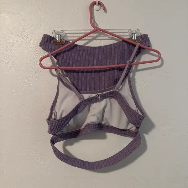 Purple two piece size large two piece bikini - Image 4
