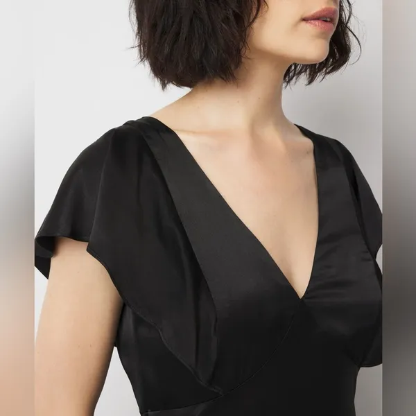 NWT White House Black Market Satin Slip Maxi Dress - Image 2