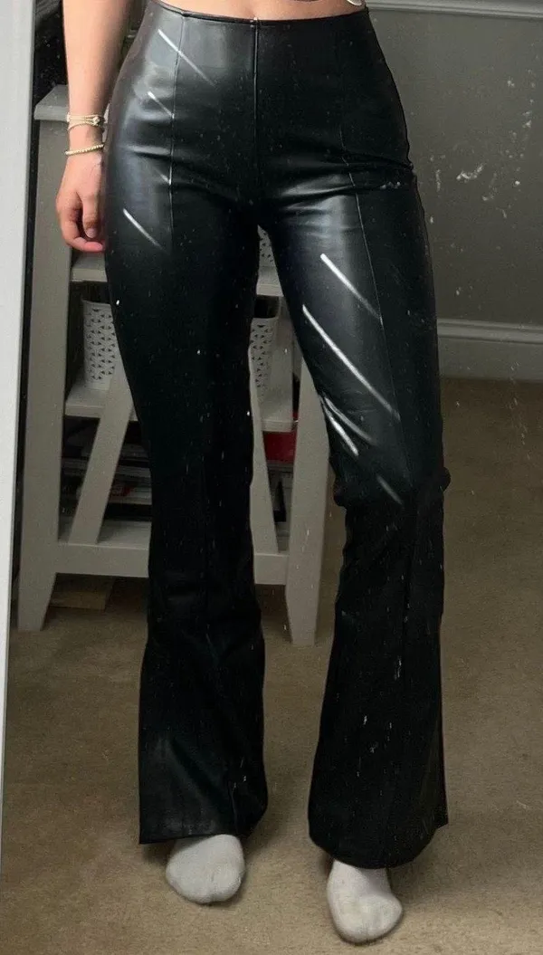 Abercrombie Vegan Leather Pants - Image 2