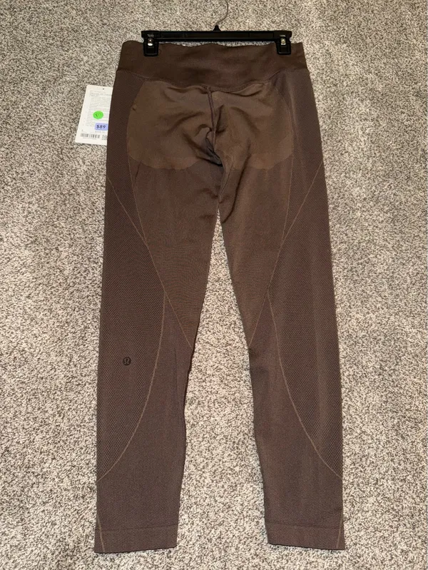 Lululemon Get Low High-Rise Training Tight 25" Sequoia/Twig Sz 8 - Image 4