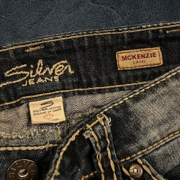 Silver Jeans McKenzie capri‎ jeans 30 - Image 5