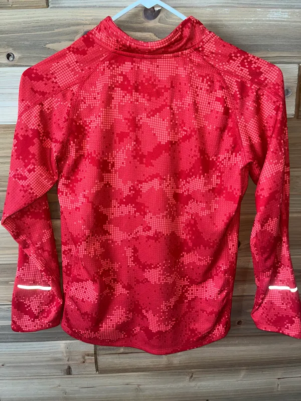 Nike Red Athletic Quarter-Zip - Image 3