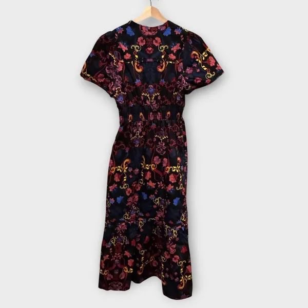 NWT SUGARLIPS Lara Floral Print A-Line Dress Size XS - Image 8