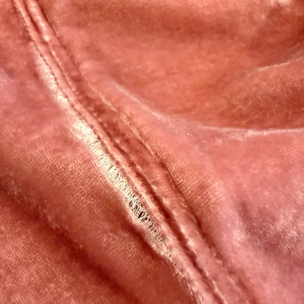 FREE PEOPLE x CP SHADES Cara Velvet Button Down‎ Shirt in Pink size Small - Image 8