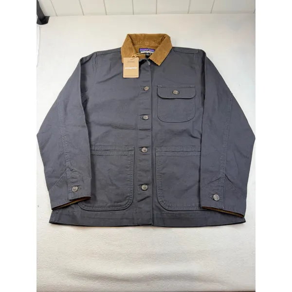 Patagonia Women's Point Reyes Canvas Coat Ink Black Size XS NWT $159 Retail - Image 2