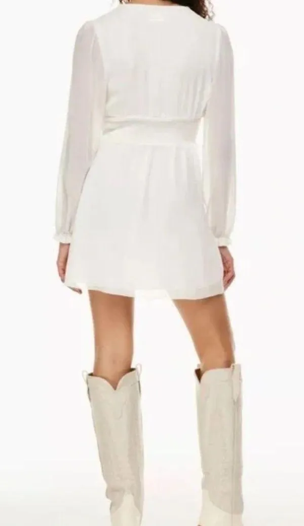Aritzia Wistful White Dress - Image 4