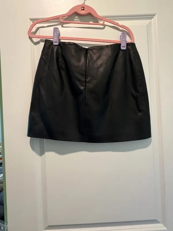 H&M Faux Leather Skirt - Image 2