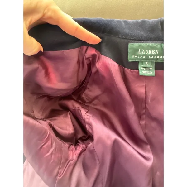 Lauren‎ Ralph Lauren 100% Wool Blazer Size 6 layered workwear classic minimalist - Image 11