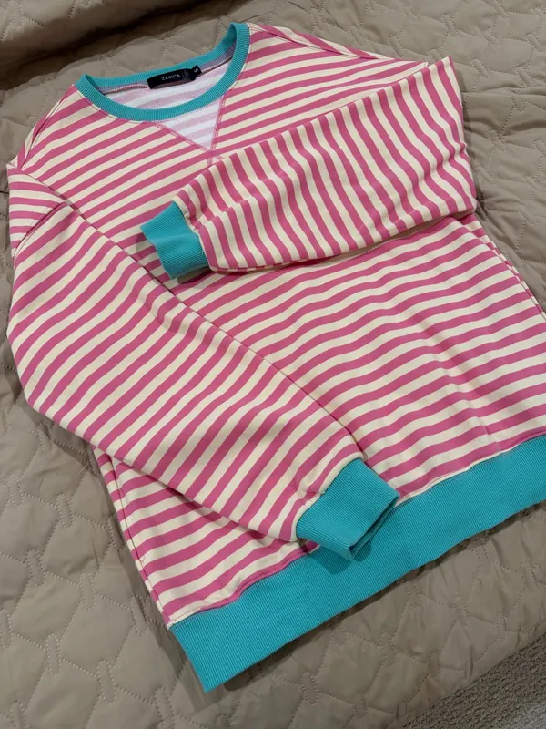 Zesica Sweatshirt Pink - Image 2