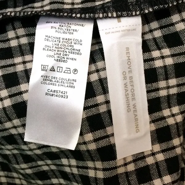 Loft Plaid Tiered Shirtdress - Image 6