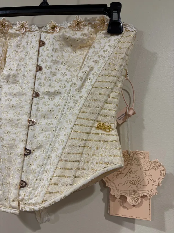NEW LaceMade Gilded Moment Set Size S Gold - Image 10