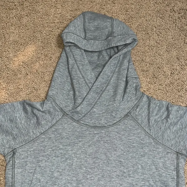 Lululemon Time Out Hoodie Heathered Bleached Coral / Heathered Medium Grey 6‎ - Image 6