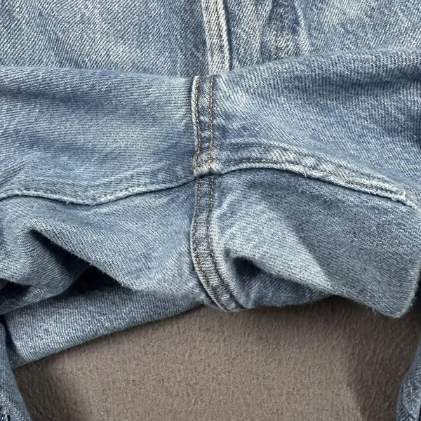 Aeropostale Curvy 90s Baggy Jeans Womens 18 Blue Light Wash High Rise Relaxed - Image 7
