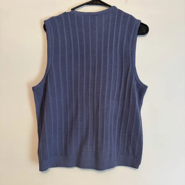 Columbia Knit Sweater Button Up Best‎ Small Blue Activewear Normcore Everyday - Image 2