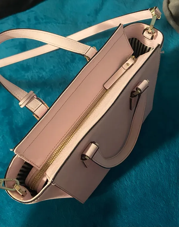 Kate Spade Pastel Pink Cameron Street Small Hayden Purse - Image 6