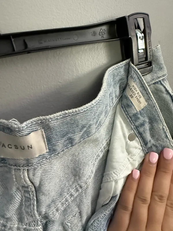 PacSun Jean Shorts High-Rise Relaxed - Image 4