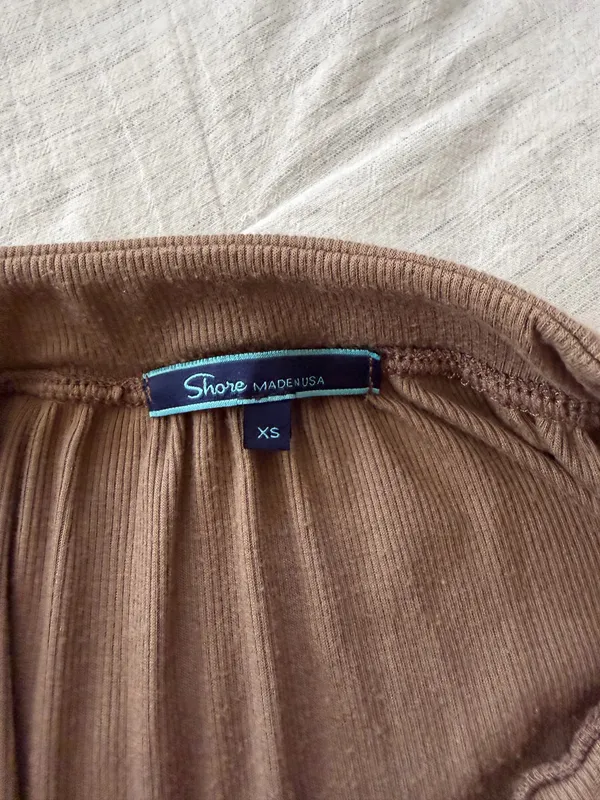 Tan Maxi Dress - Image 4