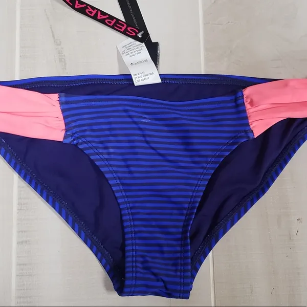 Brand New Bikini Bathing Suit Cobalt Blue Size M - Image 4