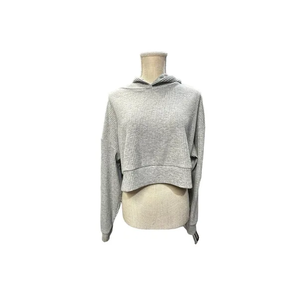 Alo Muse Ribbed Hoodie Sweatshirt - Image 4